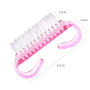 Cepillo de plástico para limpieza de uñas 5-Uds.