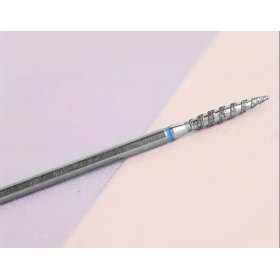 Broca de Uñas de Diamante Tornado Flame-Azul 2,3mm